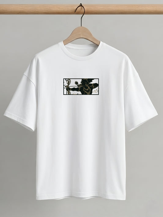 Evenway Lord Rama Archer Graphic T-Shirt | Premium Cotton Oversized Streetwear