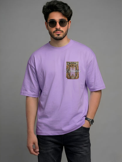 Evenway Expectation Art Graphic Oversized Streetwear Tee