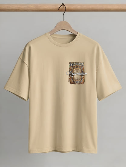 Evenway Expectation Art Graphic Oversized Streetwear Tee