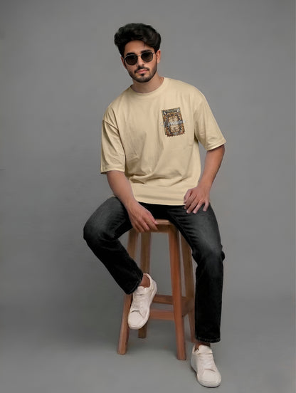 Evenway Expectation Art Graphic Oversized Streetwear Tee