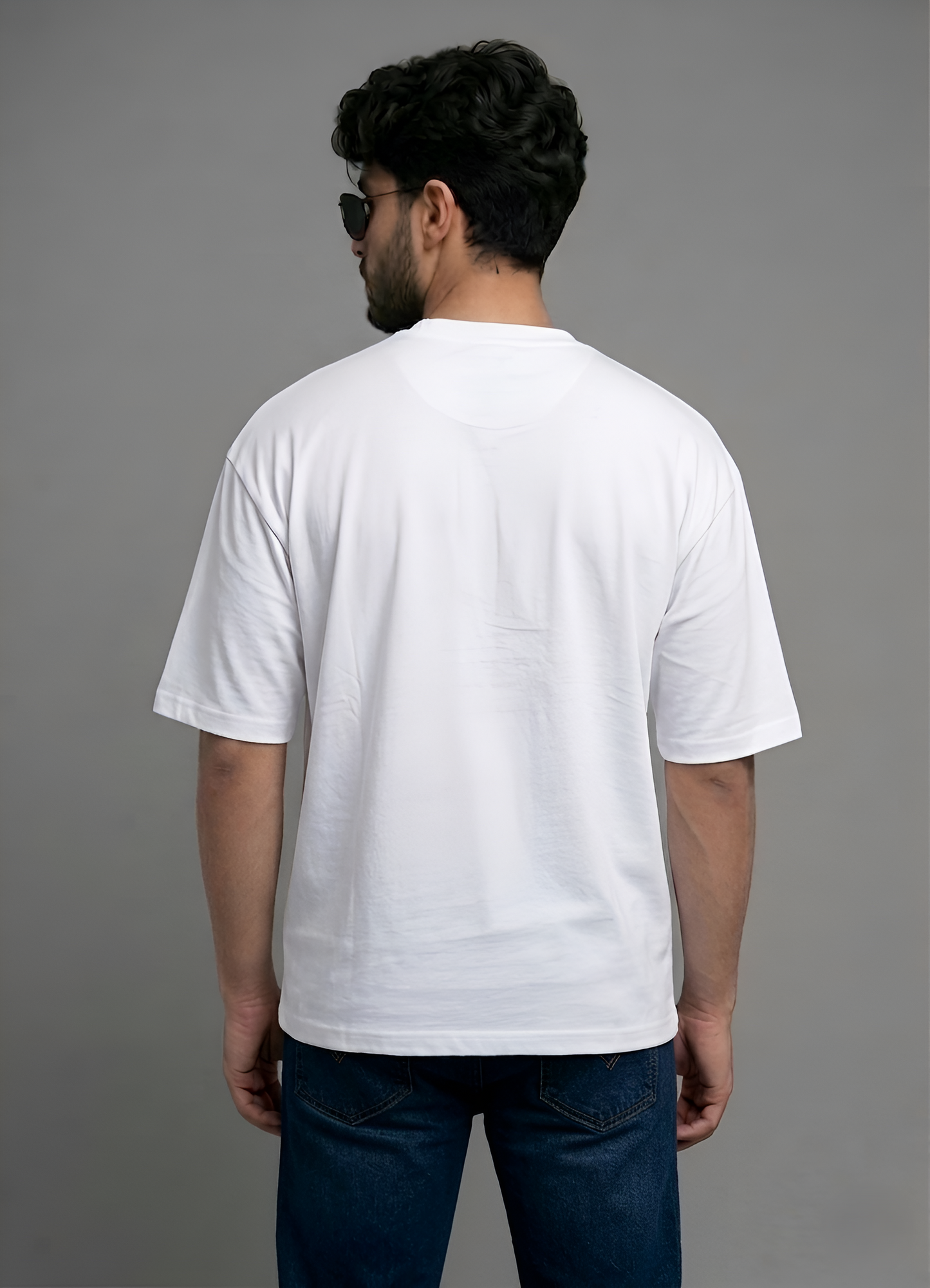 Evenway Premium Artistic Owl Graphic Oversized Cotton Tee