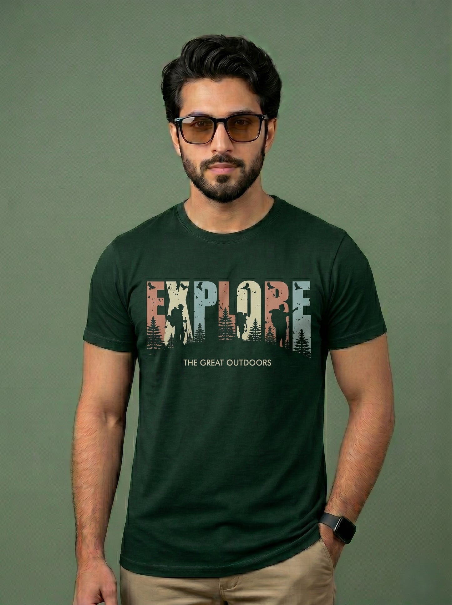 Explore The Great Outdoors Graphic T-Shirt | Adventure Wear
