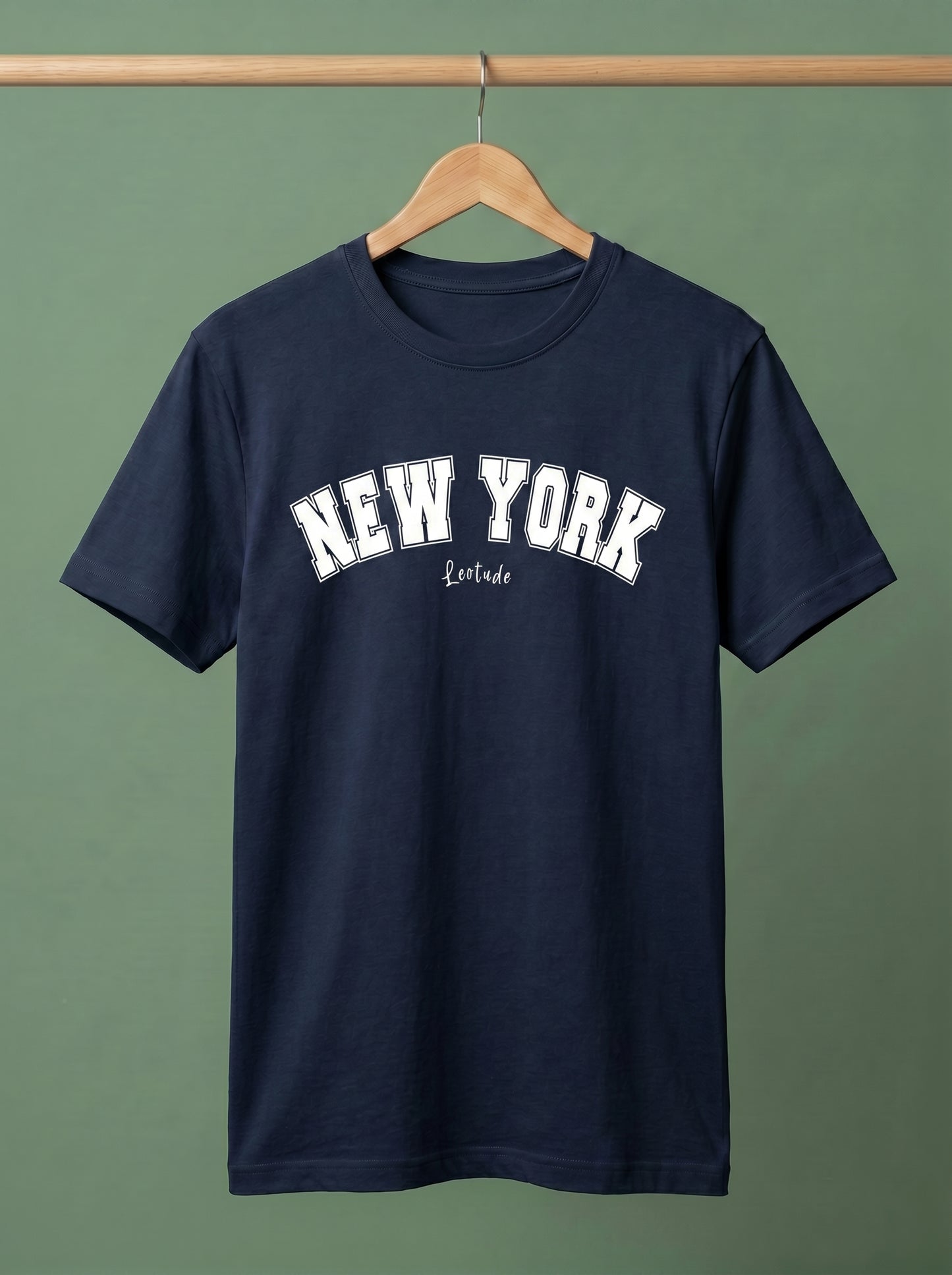 Men's "New York" Graphic T-Shirt | Premium Cotton Casual Tee | Streetwear Style