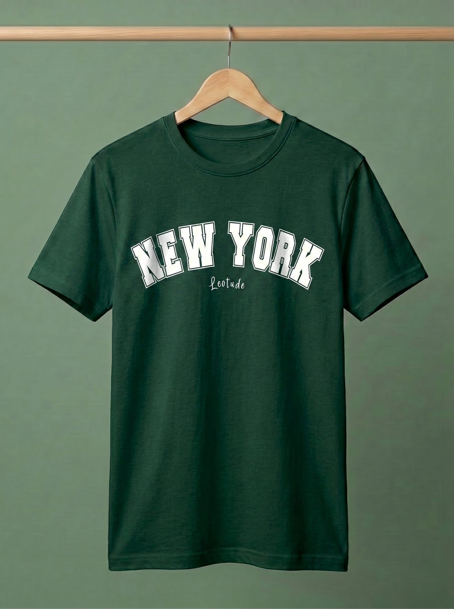 Men's "New York" Graphic T-Shirt | Premium Cotton Casual Tee | Streetwear Style