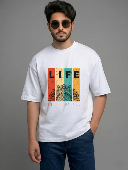 Evenway Legendary Samurai Graphic Oversized Streetwear Black Tee