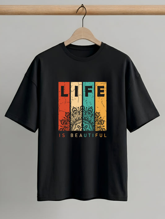 Evenway Legendary Samurai Graphic T-Shirt - Premium Oversized Black Streetwear Tee