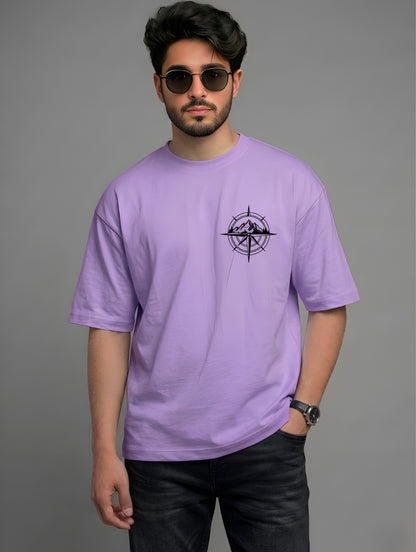 Evenway Adventure Compass Mountain Graphic Outdoor Explorer Tee