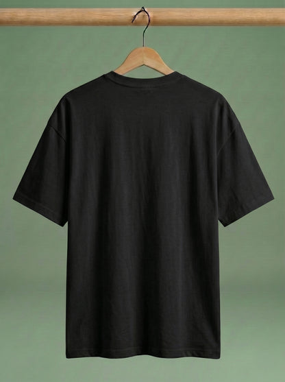 UrbanStyle Men's 240 GSM Oversized Plain T-Shirt | Relaxed Fit Heavyweight Crew Neck Cotton Tee