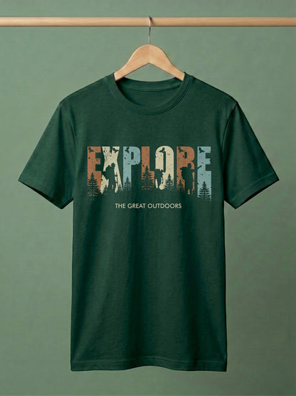 Explore The Great Outdoors Graphic T-Shirt | Adventure Wear
