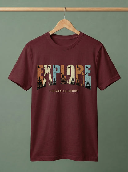 Explore The Great Outdoors Graphic T-Shirt | Adventure Wear