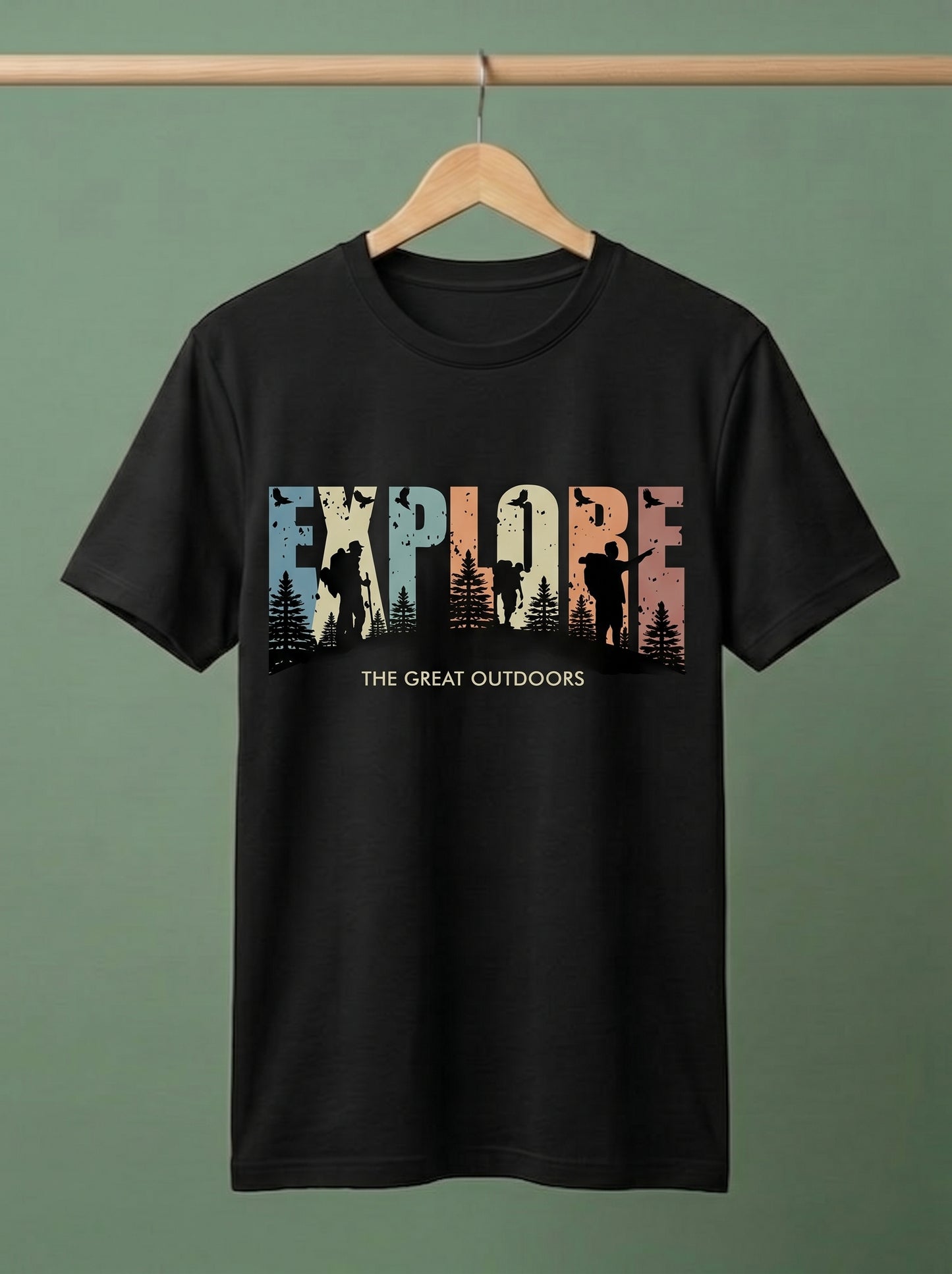 Explore The Great Outdoors Graphic T-Shirt | Adventure Wear