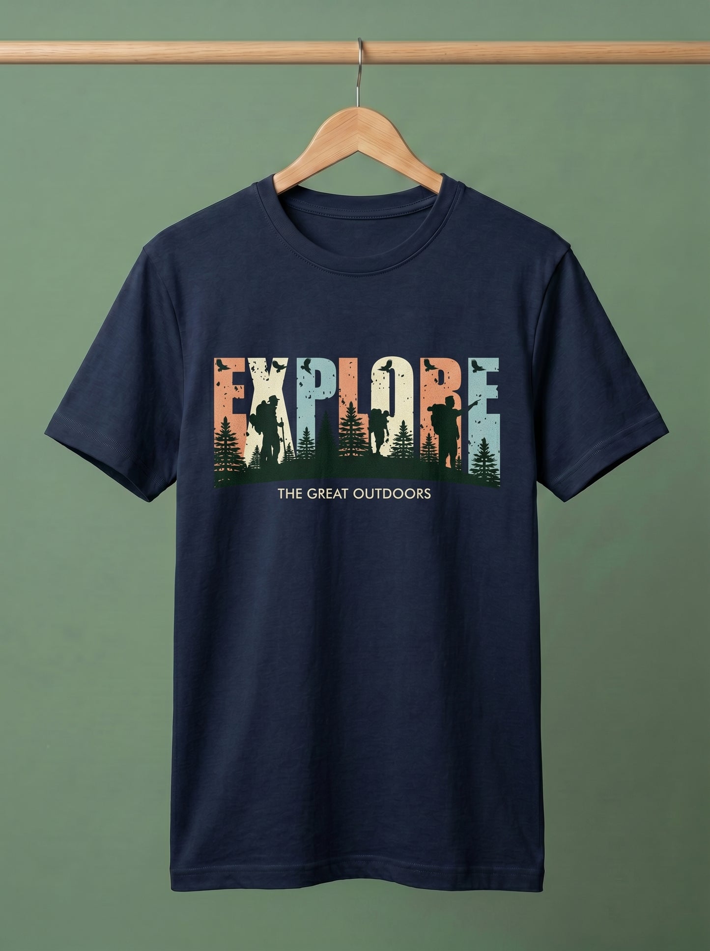 Explore The Great Outdoors Graphic T-Shirt | Adventure Wear