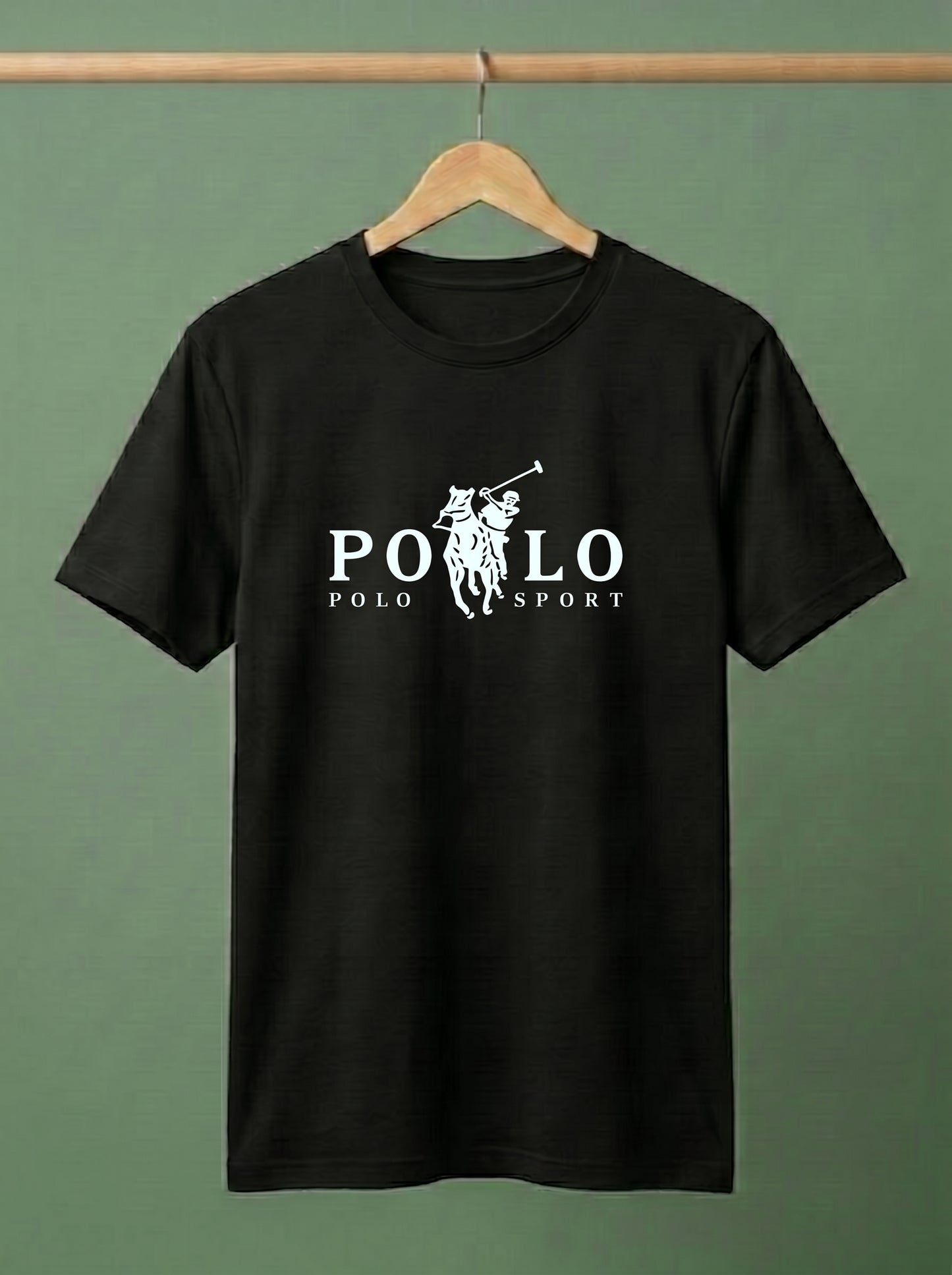 Men's Premium Polo Sport Graphic T-Shirt | Stylish Casual Wear