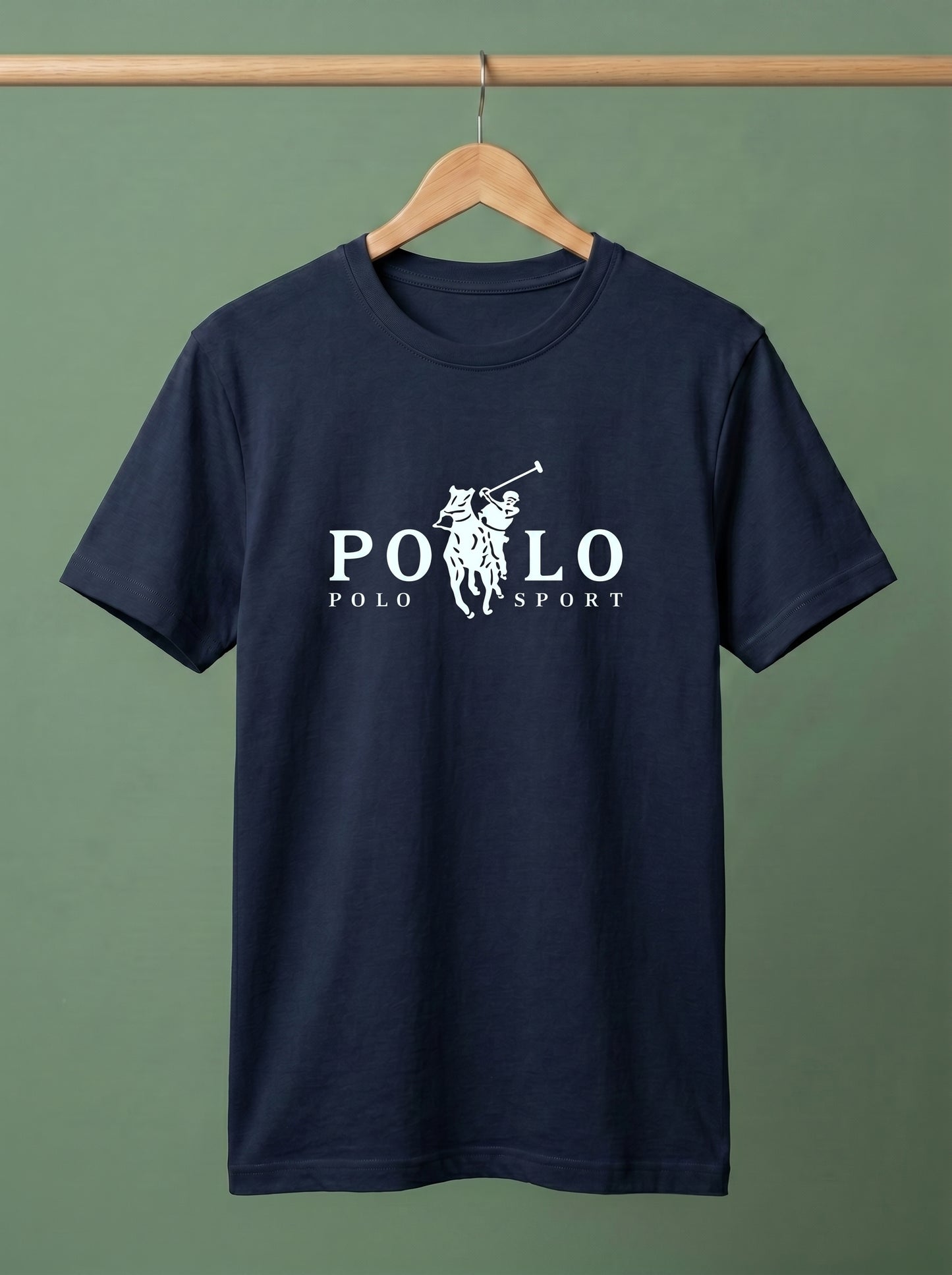 Men's Premium Polo Sport Graphic T-Shirt | Stylish Casual Wear