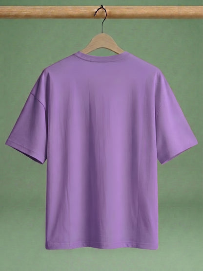 UrbanStyle Men's 240 GSM Oversized Plain T-Shirt | Relaxed Fit Heavyweight Crew Neck Cotton Tee
