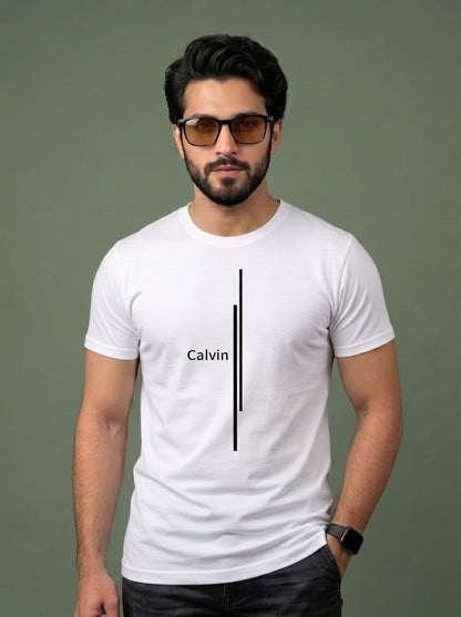 Minimalist Line Graphic T-Shirt | Premium Cotton Tee