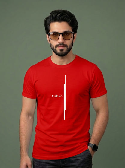 Minimalist Line Graphic T-Shirt | Premium Cotton Tee