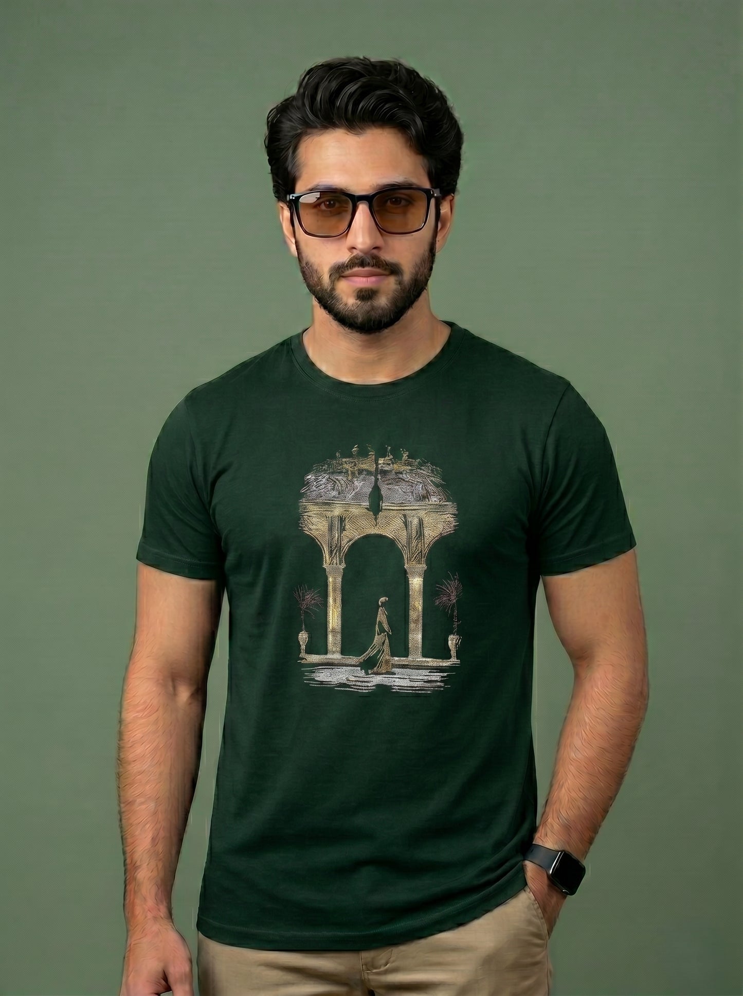 Cultural Arch Graphic T-Shirt | Premium Cotton Tee