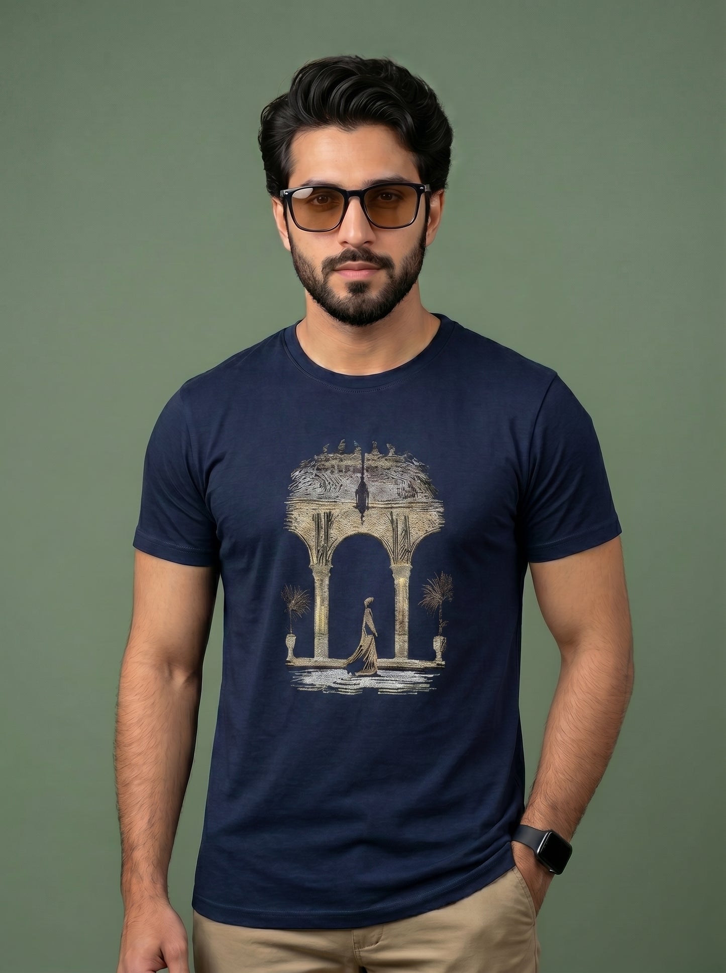 Cultural Arch Graphic T-Shirt | Premium Cotton Tee