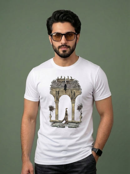 Cultural Arch Graphic T-Shirt | Premium Cotton Tee