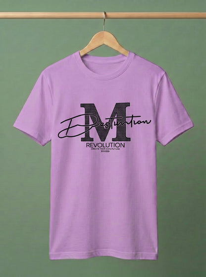 'M' Revolution Graphic T-Shirt | Modern Premium Tee