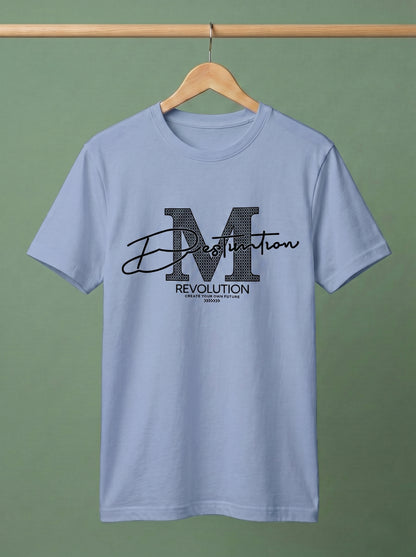 'M' Revolution Graphic T-Shirt | Modern Premium Tee