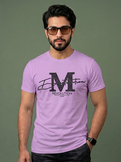 'M' Revolution Graphic T-Shirt | Modern Premium Tee