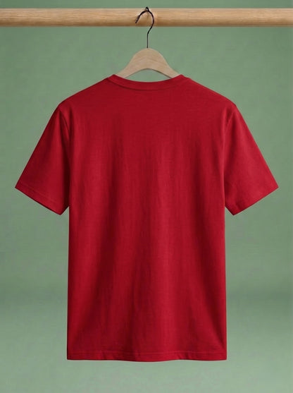 Evenway Men's Regular Fit Plain T-Shirt | 100% Cotton Crew Neck Tee