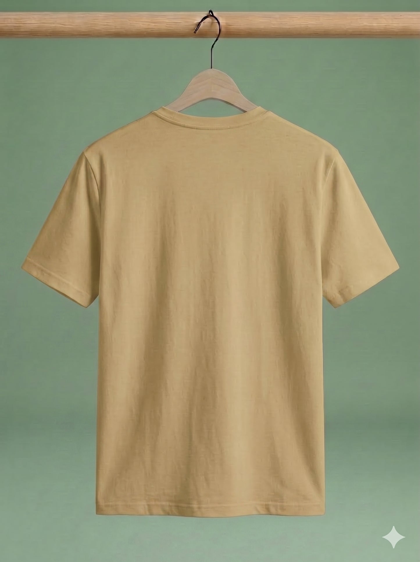 Evenway Men's Regular Fit Plain T-Shirt | 100% Cotton Crew Neck Tee