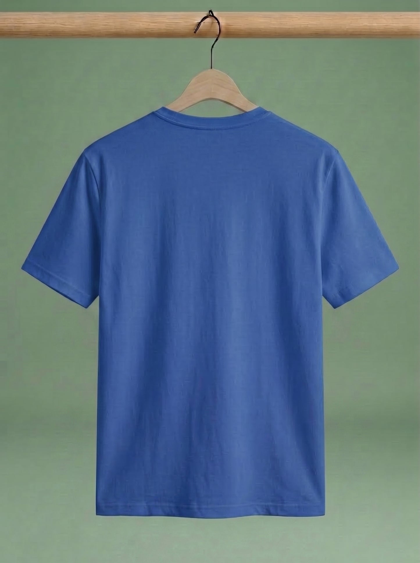 Evenway Men's Regular Fit Plain T-Shirt | 100% Cotton Crew Neck Tee