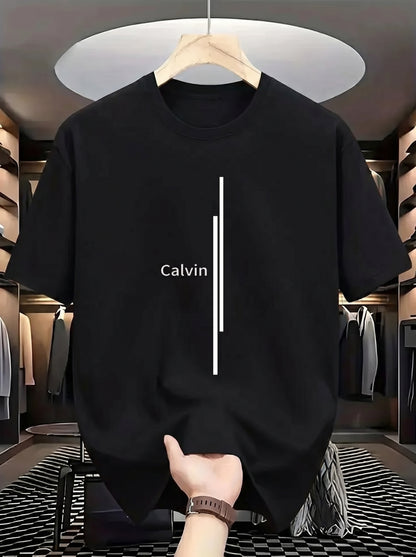 Minimalist Line Graphic T-Shirt | Premium Cotton Tee