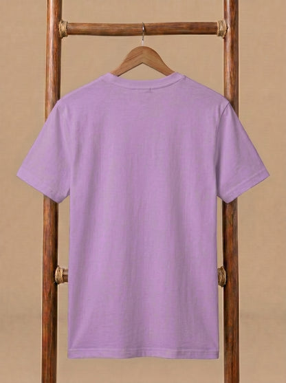 Essential Men's Lavender Crewneck Tee - Soft Cotton