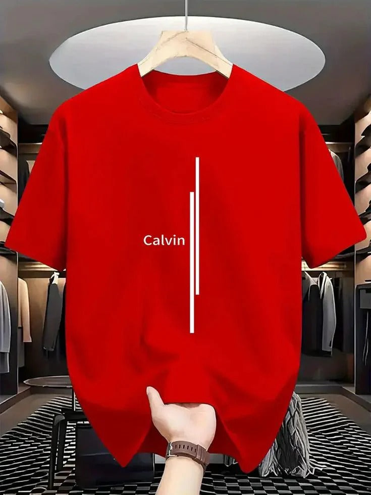 Minimalist Line Graphic T-Shirt | Premium Cotton Tee