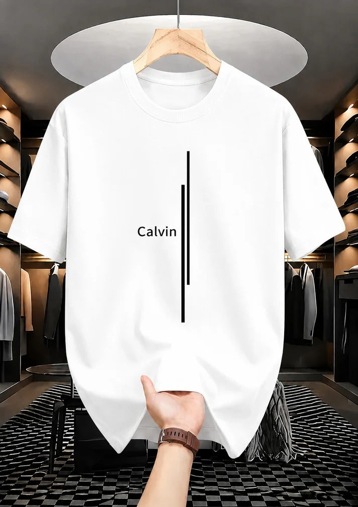 Minimalist Line Graphic T-Shirt | Premium Cotton Tee