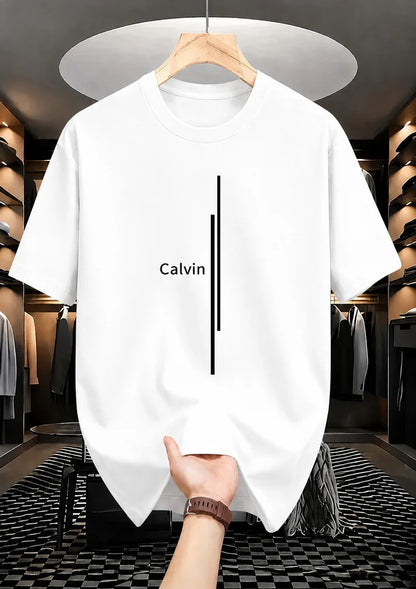 Minimalist Line Graphic T-Shirt | Premium Cotton Tee